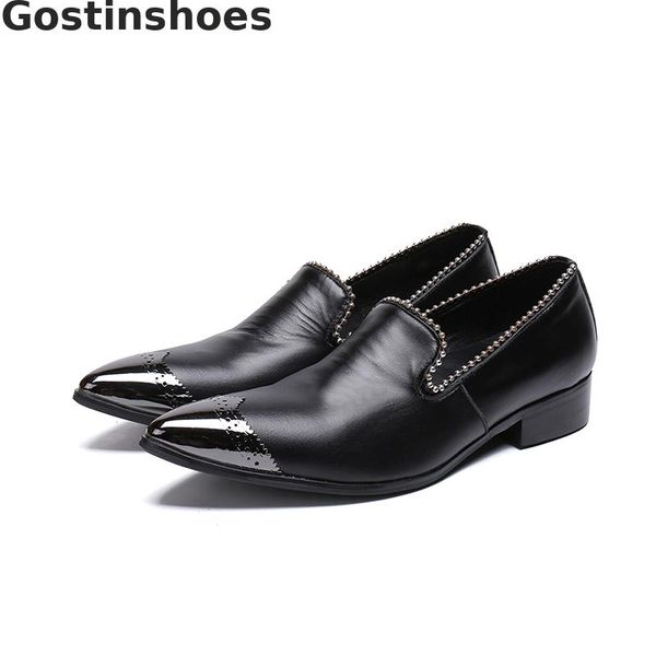 men shoes black genuine leather men loafers slip-on low heel casual leather shoes daily wear drive leisure
men shoes black genuine leather men loafers slip-on low heel casual leather shoes daily wear drive leisure