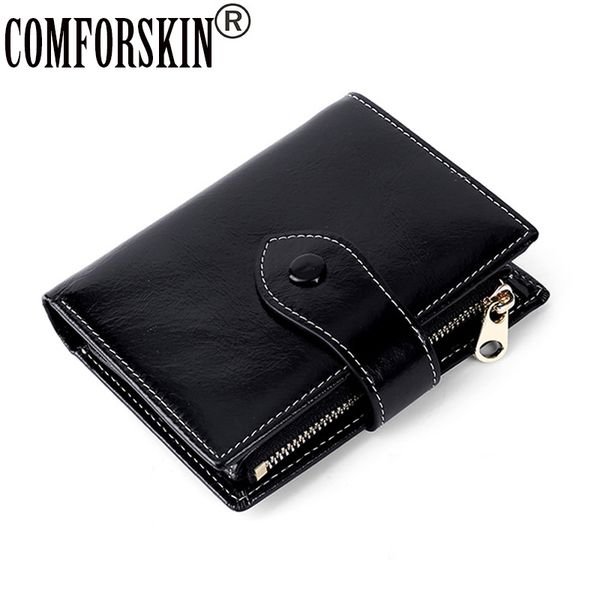 comforskin genuine leather multi-function women wallet new arrivals large capacity zipper purse for ladies brand wallets, Red;black
comforskin genuine leather multi-function women wallet new arrivals large capacity zipper purse for ladies brand wallets, Red;black