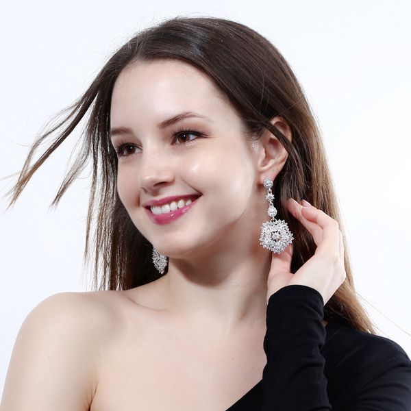 timeless wonder amazing zirconia geo statement drop earrings women jewelry gothic boho wedding classy fine 3251, Silver
timeless wonder amazing zirconia geo statement drop earrings women jewelry gothic boho wedding classy fine 3251, Silver