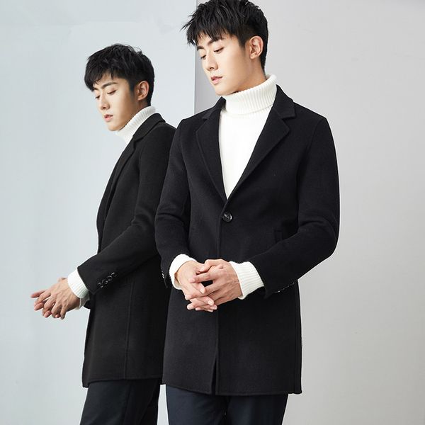 100% wool autumn winter jacket handmade double-side woolen coat men streetwear windbreaker jackets mg-00-8096 my1982, Black
100% wool autumn winter jacket handmade double-side woolen coat men streetwear windbreaker jackets mg-00-8096 my1982, Black