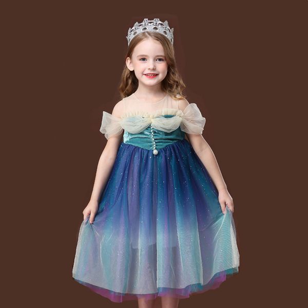 girls princess dress new summer kids party dresses gradient elegant beading sequined dress children clothing vestidos 3 8y, Red;yellow
girls princess dress new summer kids party dresses gradient elegant beading sequined dress children clothing vestidos 3 8y, Red;yellow