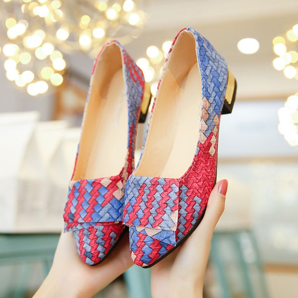 2020 women famous weaving color matching shoes soft shoes flat pretty ballerinas pleats boots oxford u19-68, Black
2020 women famous weaving color matching shoes soft shoes flat pretty ballerinas pleats boots oxford u19-68, Black