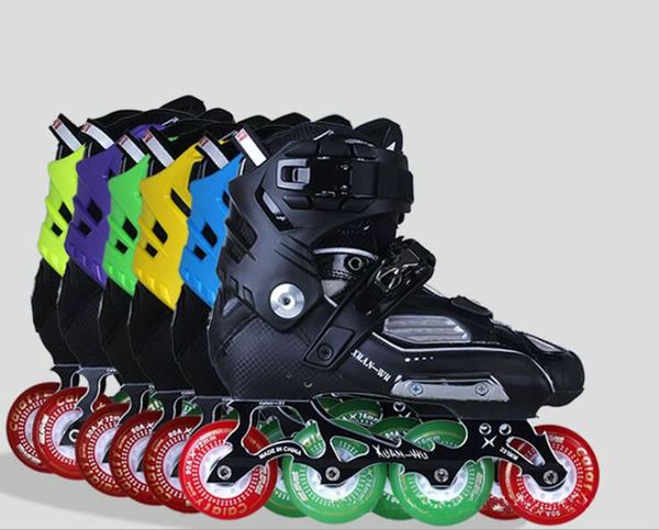 professional slalom inline skates roller skating shoes sliding skating patines
professional slalom inline skates roller skating shoes sliding skating patines