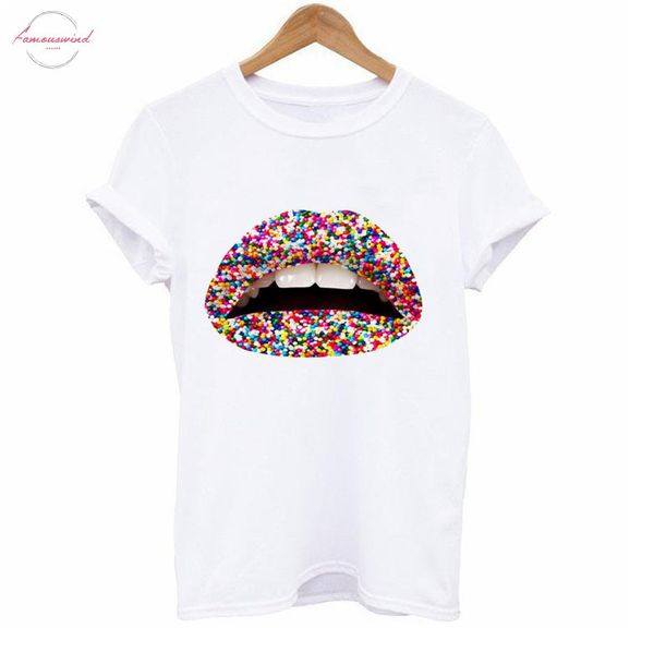 colorful lip 3d print t shirt women short sleeve o neck loose tshirt 2019 summer short fashion women tee shirt, White
colorful lip 3d print t shirt women short sleeve o neck loose tshirt 2019 summer short fashion women tee shirt, White
