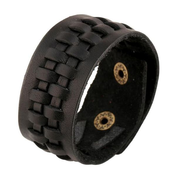 men black bracelet wristband cuff casual wide braided genuine leather charm buckle bangle for women biker hippie fashion jewelry, White
men black bracelet wristband cuff casual wide braided genuine leather charm buckle bangle for women biker hippie fashion jewelry, White