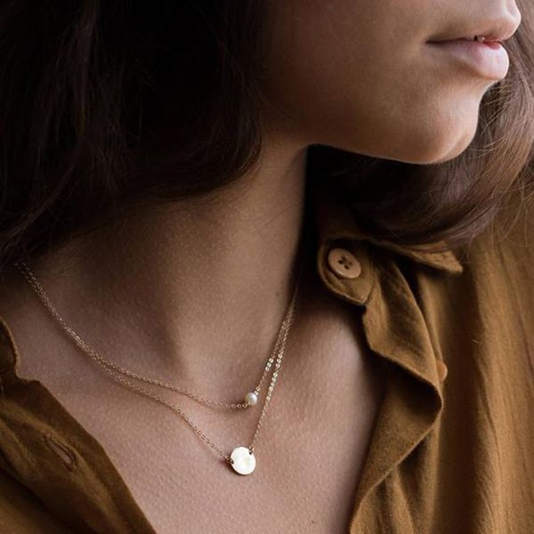 layered coin necklace handmade pearl jewelry custom gold filled choker handmade gold collier femme kolye collares women jewelry, Silver
layered coin necklace handmade pearl jewelry custom gold filled choker handmade gold collier femme kolye collares women jewelry, Silver