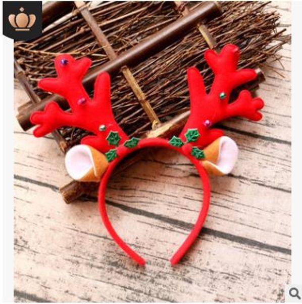 Christmas hair hoop Christmas ornament antlers hoop adult children hair hoop bell ears antlers head band
Christmas hair hoop Christmas ornament antlers hoop adult children hair hoop bell ears antlers head band