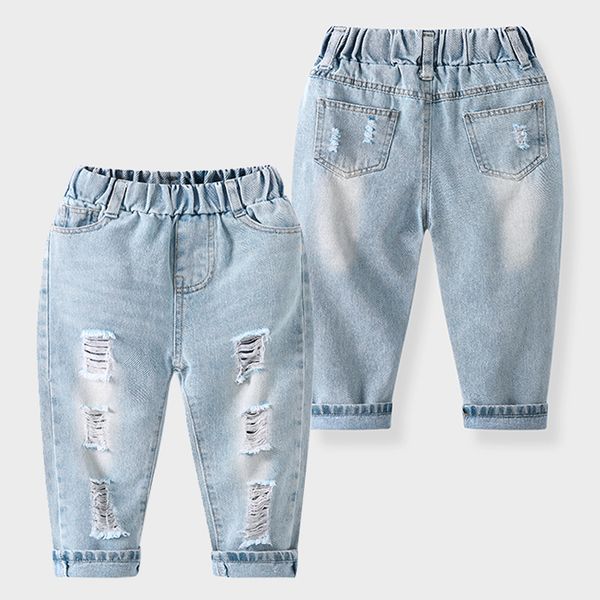 Baby Kids pants Fashion hole pattern Children denim pants 2019 spring casual boys jeans enfant fille, Blue
Baby Kids pants Fashion hole pattern Children denim pants 2019 spring casual boys jeans enfant fille, Blue