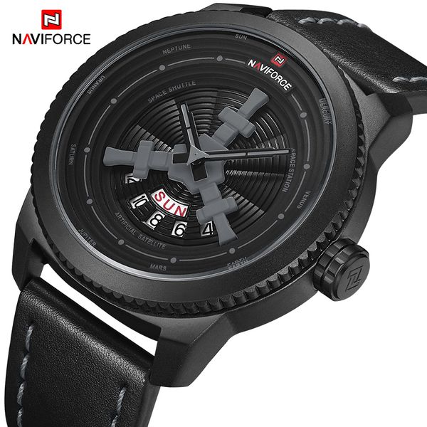naviforce men's creative fashion watch men sport waterproof wristwatch male date week display clock watches relogio masculino, Slivery;brown
naviforce men's creative fashion watch men sport waterproof wristwatch male date week display clock watches relogio masculino, Slivery;brown
