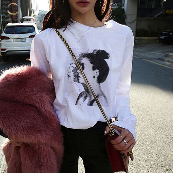 summer fashion cartoon character print harajuku womens tees korean creative long sleeve loose casual t shirt, White
summer fashion cartoon character print harajuku womens tees korean creative long sleeve loose casual t shirt, White