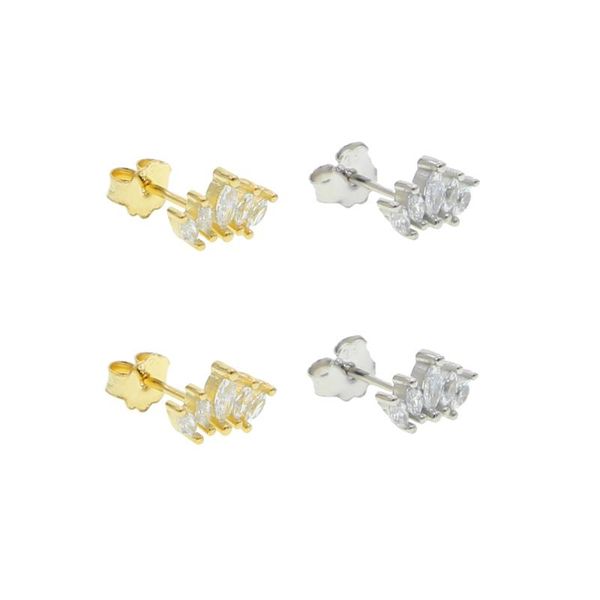 mini small girl women jewelry multi piercing 925 sterling silver multi oval cz shiny cubic zirconia earring stud, Golden;silver
mini small girl women jewelry multi piercing 925 sterling silver multi oval cz shiny cubic zirconia earring stud, Golden;silver