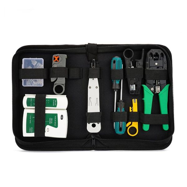 10/12pcs/set portable lan network repair tool kit utp cable clamp pliers cable tester wire crimper stripping crimping pliers
10/12pcs/set portable lan network repair tool kit utp cable clamp pliers cable tester wire crimper stripping crimping pliers
