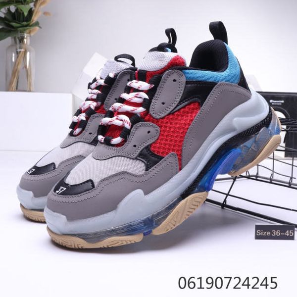 mens triple s 3.0 fashion designer casual shoes luxury shoes women's combination nitrogen outsole crystal bottom dad 36-45, Black
mens triple s 3.0 fashion designer casual shoes luxury shoes women's combination nitrogen outsole crystal bottom dad 36-45, Black