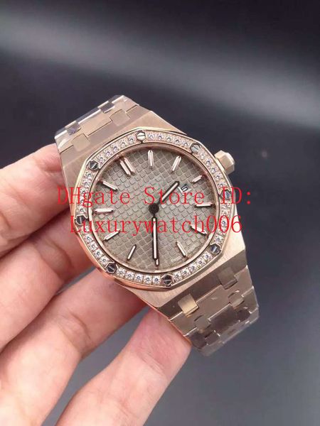 watch wristwatches royal oak 33mm ladies diamond bezel 67651 watches quartz battery women's gold silver watches 33mm, Slivery;brown
watch wristwatches royal oak 33mm ladies diamond bezel 67651 watches quartz battery women's gold silver watches 33mm, Slivery;brown