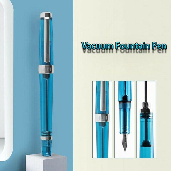 vacuum fountain pen ink pen super quality ef/f/m wet nib stationery office school supplies
vacuum fountain pen ink pen super quality ef/f/m wet nib stationery office school supplies