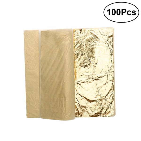 100 sheets imitation gold leaf 5.5 inch for art / crafts decoration / gilding crafting frames a30
100 sheets imitation gold leaf 5.5 inch for art / crafts decoration / gilding crafting frames a30
