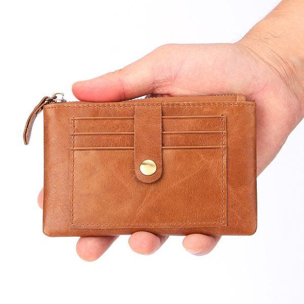 vintage cowhide creative new style women's purse multi-functional coin bag mini leather key bag, Black
vintage cowhide creative new style women's purse multi-functional coin bag mini leather key bag, Black