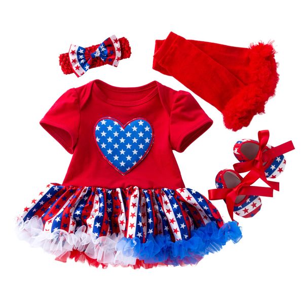 retail girls boutique outfits summer 4pcs dress sets baby short sleeve print romper+shoes+headband+kneelet baby tracksuit designer clothes, White
retail girls boutique outfits summer 4pcs dress sets baby short sleeve print romper+shoes+headband+kneelet baby tracksuit designer clothes, White