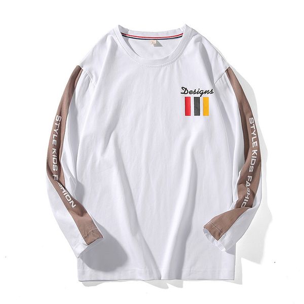 мужские дизайнер хлопок длинный рукав t-рубашка тонкий свитер одежда марки tide, White;black
мужские дизайнер хлопок длинный рукав t-рубашка тонкий свитер одежда марки tide, White;black