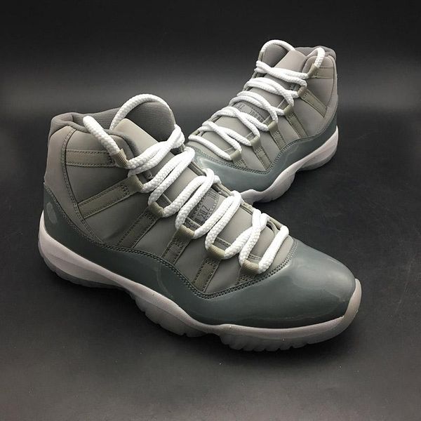 new style high cut 11 cool grey low -men basketball shoes grey gunsmoke white designer sports sneakers come with box, White;red
new style high cut 11 cool grey low -men basketball shoes grey gunsmoke white designer sports sneakers come with box, White;red