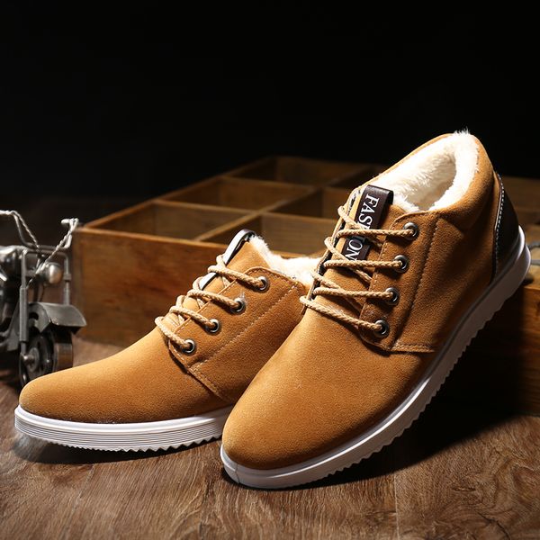4 color men's shoes winter warm men shoes casual male loafers casual footwear winter autumn men's sneakers breathable shoes39-46, Black
4 color men's shoes winter warm men shoes casual male loafers casual footwear winter autumn men's sneakers breathable shoes39-46, Black