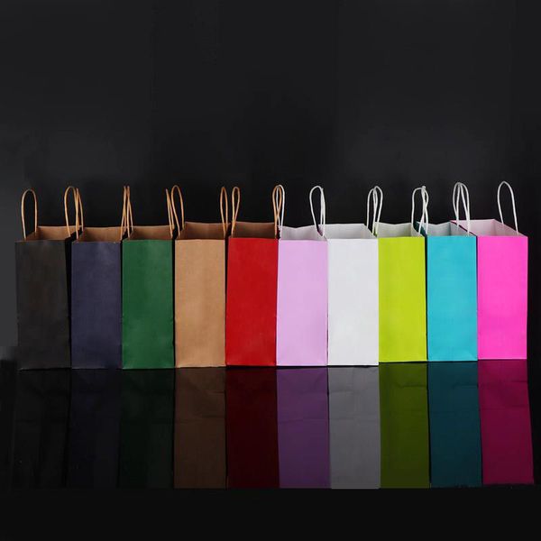 10pcs/lot kraft paper bag with handles elegant white packaging bags for wedding birthday party jewelry paper bags
10pcs/lot kraft paper bag with handles elegant white packaging bags for wedding birthday party jewelry paper bags