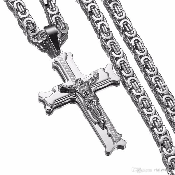 very many people like jewelry stainless steel chain byzantine necklace jesus piece silver cross necklaces & pendants for men
very many people like jewelry stainless steel chain byzantine necklace jesus piece silver cross necklaces & pendants for men