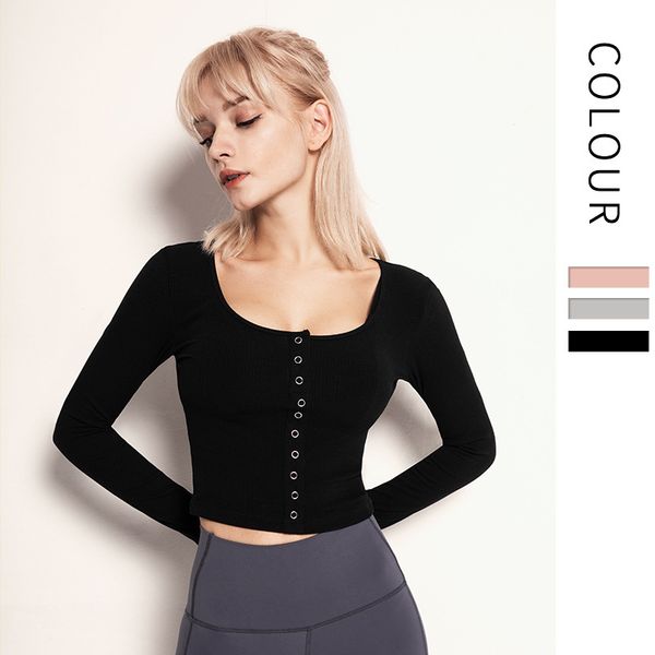 women yoga gym clothing long sleeve workout sport suit women fitness active wear spring and autumn sports top, White;red
women yoga gym clothing long sleeve workout sport suit women fitness active wear spring and autumn sports top, White;red