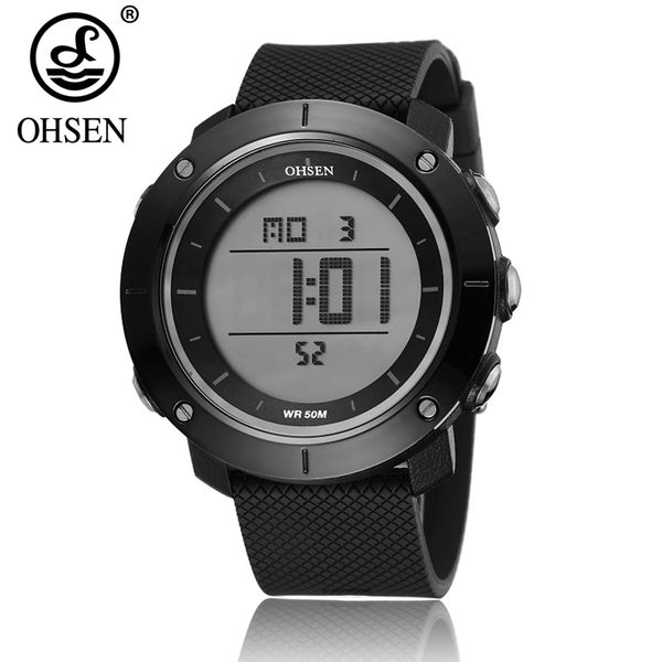 ohsen digital led sport men watch satch black electronic man wristwatch waterproof silicone male clock reloj hombre
ohsen digital led sport men watch satch black electronic man wristwatch waterproof silicone male clock reloj hombre