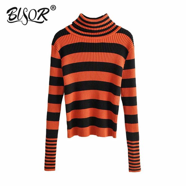 2019 autumn winter women stripe pullovers sweater knitted elasticity casual jumper fashion slim turtleneck warm female sweaters, White;black
2019 autumn winter women stripe pullovers sweater knitted elasticity casual jumper fashion slim turtleneck warm female sweaters, White;black