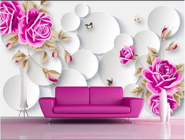 3d wallpaper custom p 3d circle rose flower butterfly flower tv background wall stickers home decor muals wall paper for walls 3 d
3d wallpaper custom p 3d circle rose flower butterfly flower tv background wall stickers home decor muals wall paper for walls 3 d