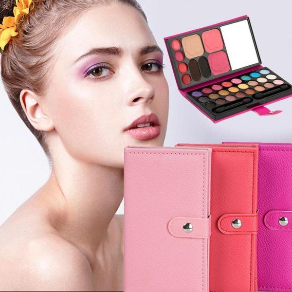 33 colors eyeshadow palette matte shimmer blush eyebrow powder cosmetics with brush makeup kit random
33 colors eyeshadow palette matte shimmer blush eyebrow powder cosmetics with brush makeup kit random