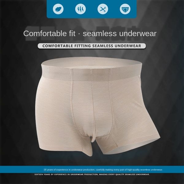 ice silk traceless mesh men's zero underwear sense men's underwear fresh breathable boxer pants, Black;white
ice silk traceless mesh men's zero underwear sense men's underwear fresh breathable boxer pants, Black;white