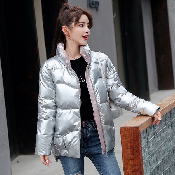 winter jacket women short hooded outwear waterproof girls glossy silver cotton padded parka warm snow coat female colour block
winter jacket women short hooded outwear waterproof girls glossy silver cotton padded parka warm snow coat female colour block