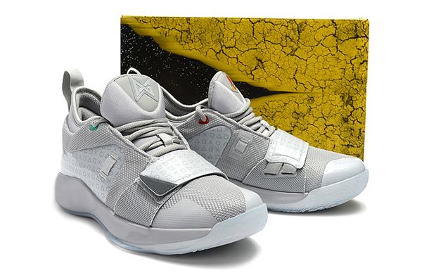 (С коробкой) бесплатная доставка PLAYSTATION x PG 2.5 обувь мужская белая волк 
(С коробкой) бесплатная доставка PLAYSTATION x PG 2.5 обувь мужская белая волк