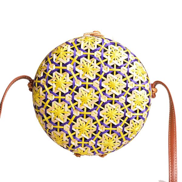 asds-new round straw beach bag circle rattan bag women handbag colorful flower pattern female message shoulder
asds-new round straw beach bag circle rattan bag women handbag colorful flower pattern female message shoulder