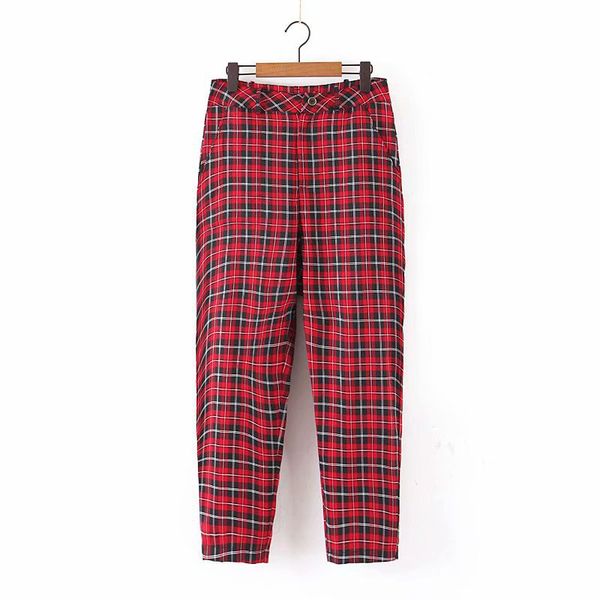 2019 осень европы и америки женский платье новый стиль плед слаксы женские брюки 9149, Black;white
2019 осень европы и америки женский платье новый стиль плед слаксы женские брюки 9149, Black;white