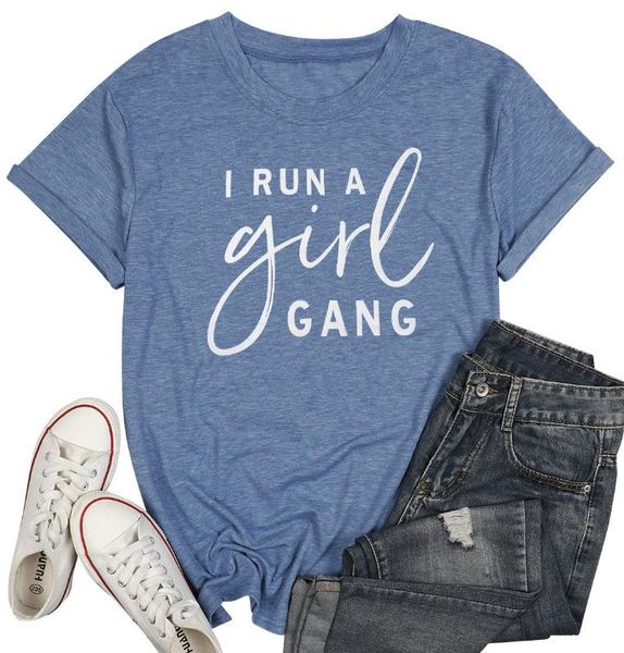 i run a girl gang short sleeve t-shirt new women's funny t-shirt letter printed tee summer female t shirt casual o neck top, White
i run a girl gang short sleeve t-shirt new women's funny t-shirt letter printed tee summer female t shirt casual o neck top, White