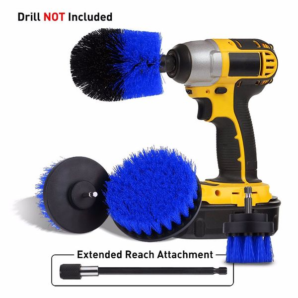 4pcs replaceable power scrubber brush setdrill scrubber brush for cleaning cordless drill attachment kit car power scrub
4pcs replaceable power scrubber brush setdrill scrubber brush for cleaning cordless drill attachment kit car power scrub