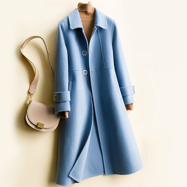 women's wool & blends 2021 women fashion woolen coat long jackets 100% real female jacket winter pp406, Black
women's wool & blends 2021 women fashion woolen coat long jackets 100% real female jacket winter pp406, Black