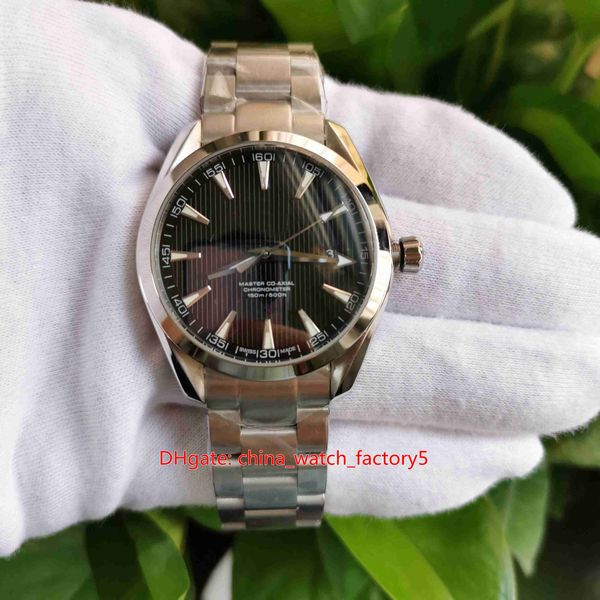 

items luxury 41.5mm aqua terra 150m 231.10.39.21.03.002 316l steel asia cal.8500 movement automatic mens watch watches, Slivery;brown