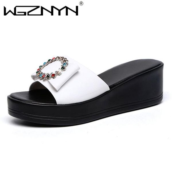 slippers women's sandals platform 2021 rhinestone peep toe summer bling for women ladies slides wedges female shoes woman, Black
slippers women's sandals platform 2021 rhinestone peep toe summer bling for women ladies slides wedges female shoes woman, Black