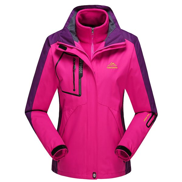 men's outdoor raincoat jacket color panel fleece two-piece set three-in-one mountaineering couple's plus-sized ski suit female
men's outdoor raincoat jacket color panel fleece two-piece set three-in-one mountaineering couple's plus-sized ski suit female