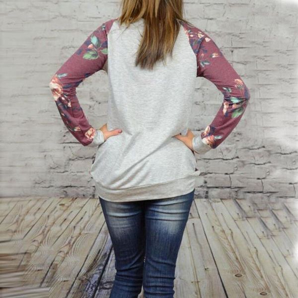Women T-Shirts Autumn Fashion Long Sleeve Clothes Casual Loose Cotton Floral Tops T-Shirt Summer Women Clothing
Women T-Shirts Autumn Fashion Long Sleeve Clothes Casual Loose Cotton Floral Tops T-Shirt Summer Women Clothing