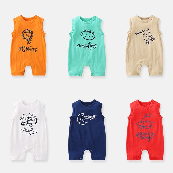 baby boys rompers infant jumpsuit summer sleeveless one-piece clothing newborn baby boys girls clothes toddler outfit, Blue
baby boys rompers infant jumpsuit summer sleeveless one-piece clothing newborn baby boys girls clothes toddler outfit, Blue