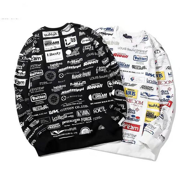 vl designer mens pullover luxury limited edition logo printing fashion trend brand shirt casual comfort locomotive custom hip hop sweatshirt, Black
vl designer mens pullover luxury limited edition logo printing fashion trend brand shirt casual comfort locomotive custom hip hop sweatshirt, Black