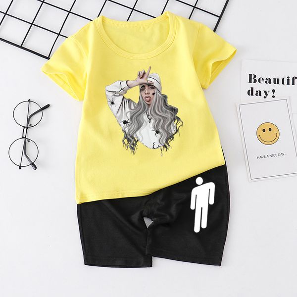 boys girls t shirt summer kids baby billie eilish print t shirt fashion boy outfit sport suit children shorts pants 2pcs 14 year, White
boys girls t shirt summer kids baby billie eilish print t shirt fashion boy outfit sport suit children shorts pants 2pcs 14 year, White