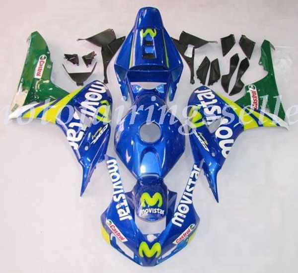 oem quality new abs full fairings kits fit for honda cbr1000rr (2006-2007) cbr1000rr 06 07 bodywork set blue and green no2 
oem quality new abs full fairings kits fit for honda cbr1000rr (2006-2007) cbr1000rr 06 07 bodywork set blue and green no2