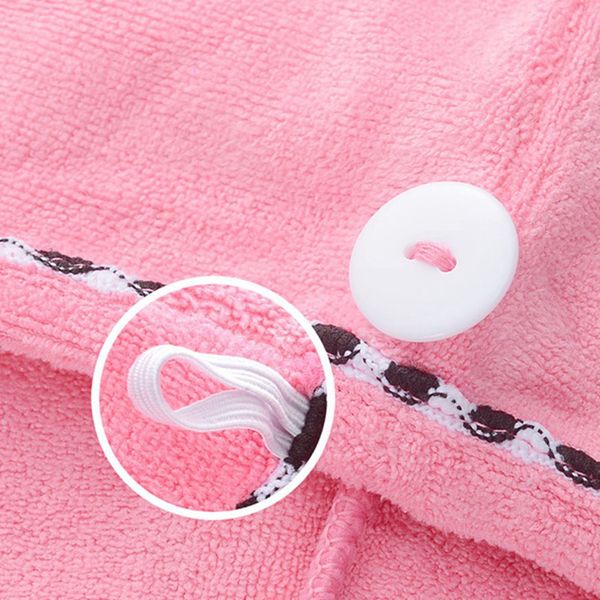 thickening dry hair bath towel microfiber quick drying turban super absorbent women hair cap wrap with button turban
thickening dry hair bath towel microfiber quick drying turban super absorbent women hair cap wrap with button turban