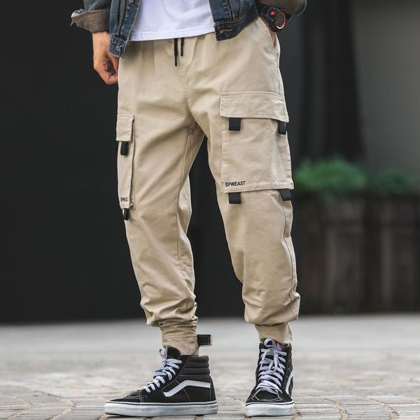 men's pants men khaki streetwear joggers 2021 mens big pockets cargo overalls sweatpants pantalon trabajo hombre, Black
men's pants men khaki streetwear joggers 2021 mens big pockets cargo overalls sweatpants pantalon trabajo hombre, Black